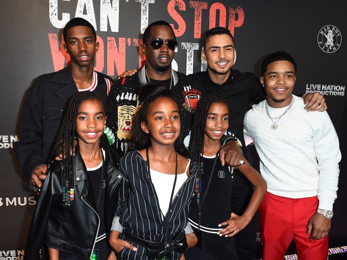 Sean Combs And His Six Kids