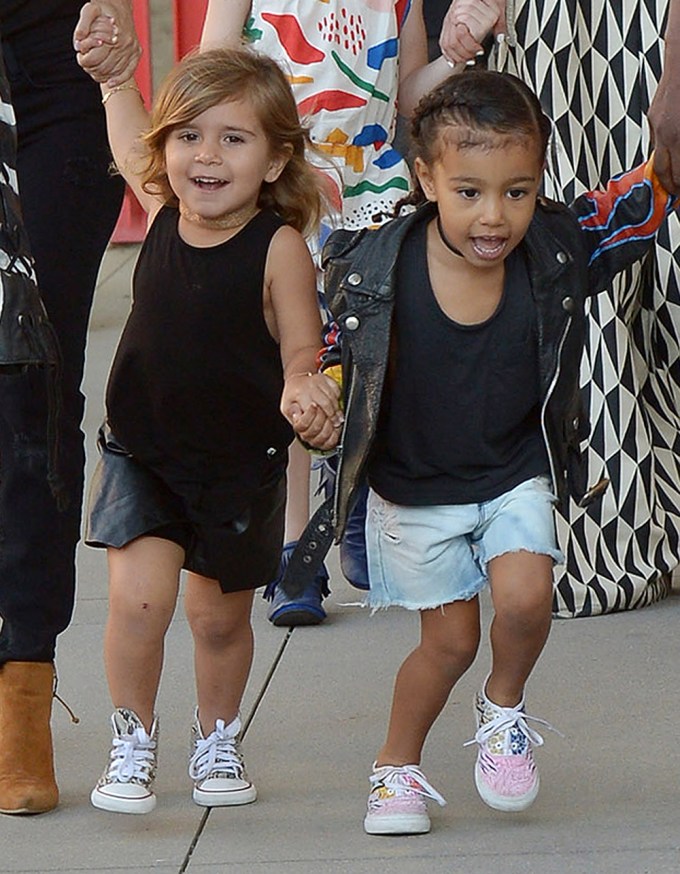 Penelope Disick & North West