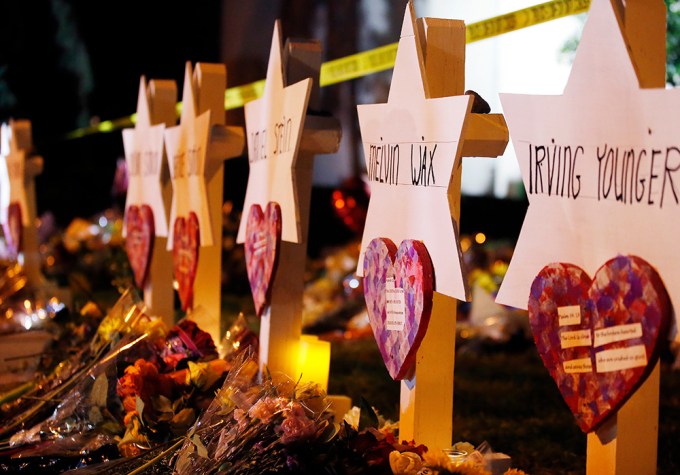 Vigil for victims of synagogue shooting, Pittsburgh, USA – 29 Oct 2018