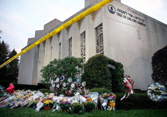 Vigil for victims of synagogue shooting, Pittsburgh, USA – 29 Oct 2018