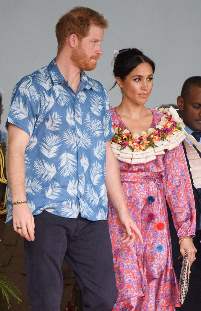 Prince Harry and Meghan Duchess of Sussex tour of Fiji – 24 Oct 2018