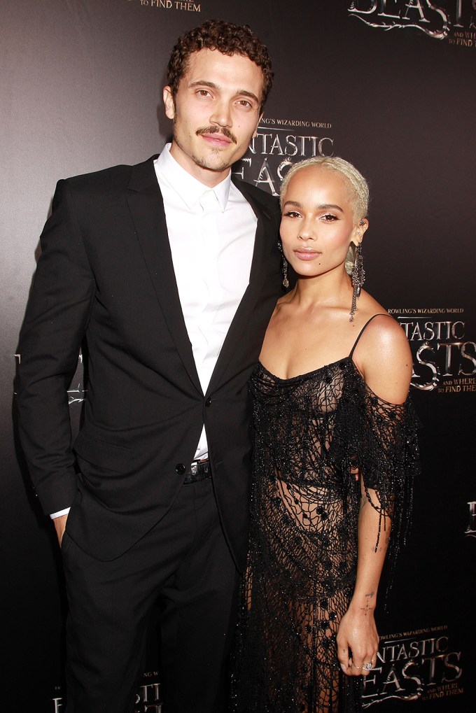 Zoe Kravitz & Karl Glusman At The ‘Fantastic Beasts And Where To Find Them’ Premiere