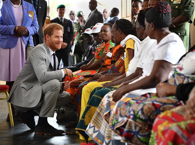 Prince Harry visit to Zambia – 27 Nov 2018