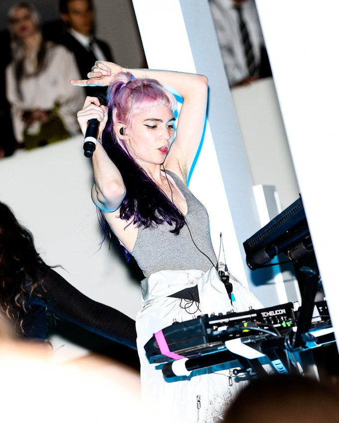 Grimes Performs In NYC