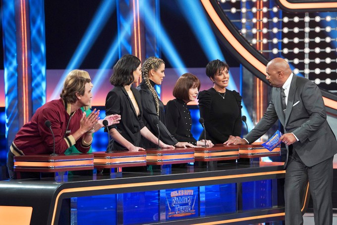 Kris Jenner competes on ‘Family Feud’