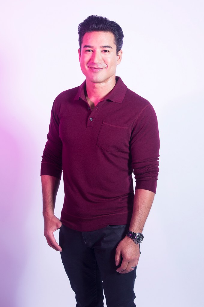 Mario Lopez Snaps A Portrait At HollywoodLife’s Office