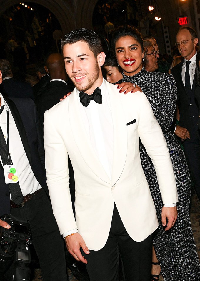 Nick Jonas & Priyanka Chopra At A Ralph Lauren Party