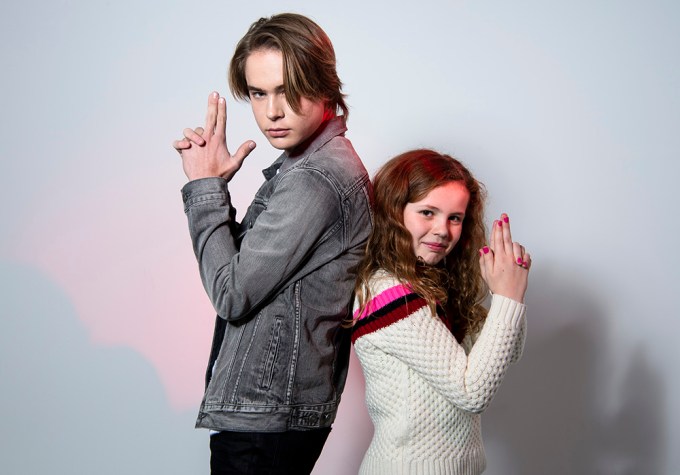 Darby Camp and Judah Lewis Of ‘The Christmas Chronicles’