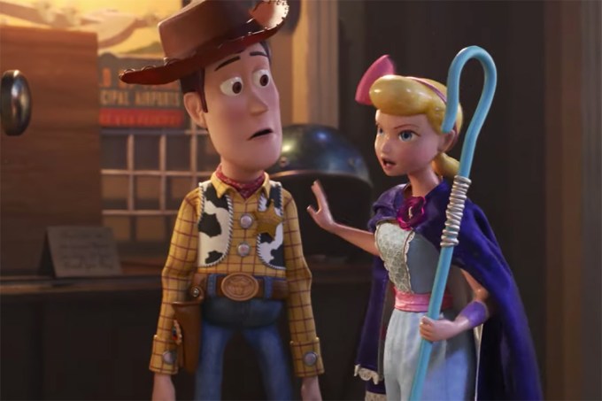 Woody & Bo Peep In ‘Toy Story 4’
