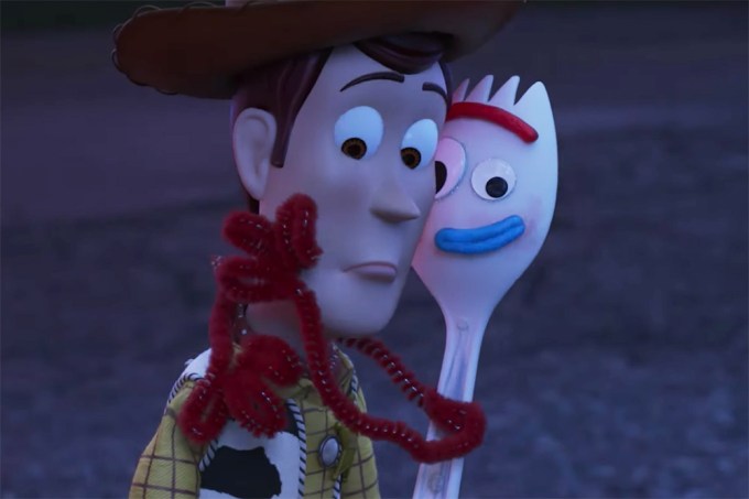 Woody & Forky In ‘Toy Story 4’