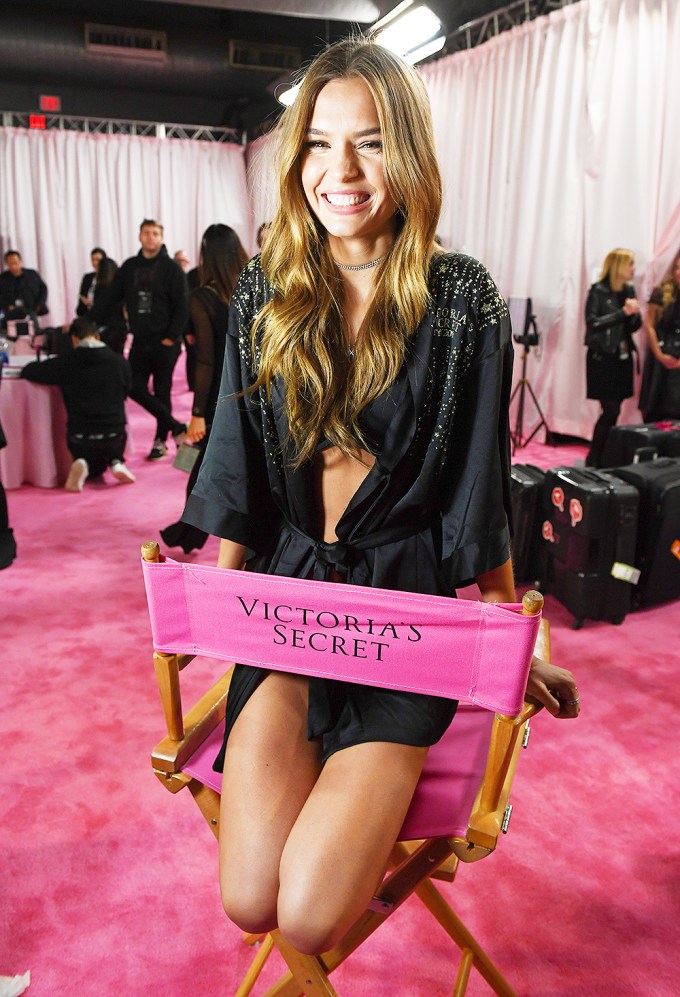 Victoria’s Secret Models Backstage At VS Fashion Show