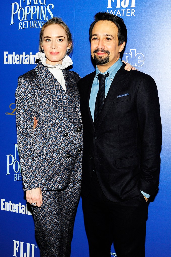 The stars at the screening Of Disney’s ‘Mary Poppins Returns’