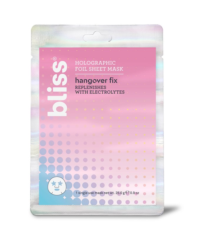 Bliss Hangover Fix Holographic Foil Sheet Mask