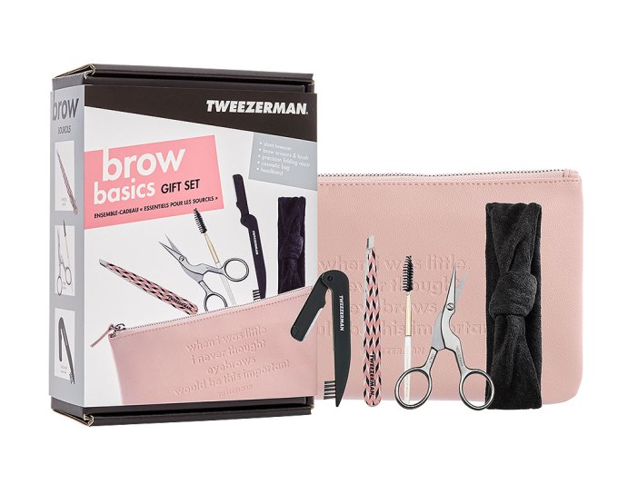 Tweezerman Brow Basics Gift Set ($45, Tweezerman.com)