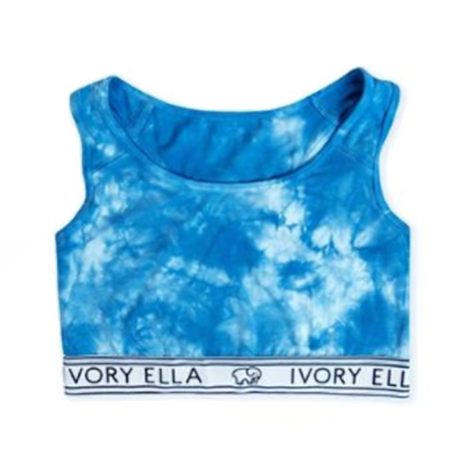 Ivory Ella Tie Dye Sports Bra, $26