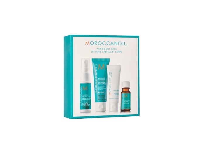Moroccanoil Hair and Body Minis Holiday Kit Box ($20.00, Morrocanoil)