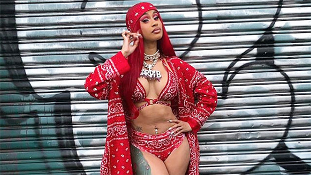 Cardi B Bandana-Print Wig Was Inspired by One of Her Most Daring Looks
