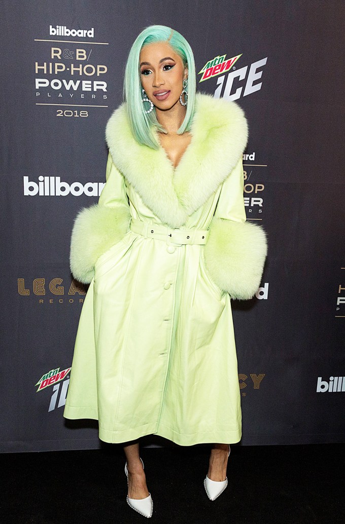 Look of the Week: This neon faux fur coat is doing the rounds with A-list  celebrities