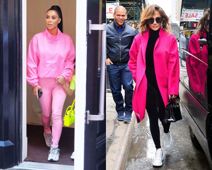 Stars Wearing Barbie Pink Outfits: Photos