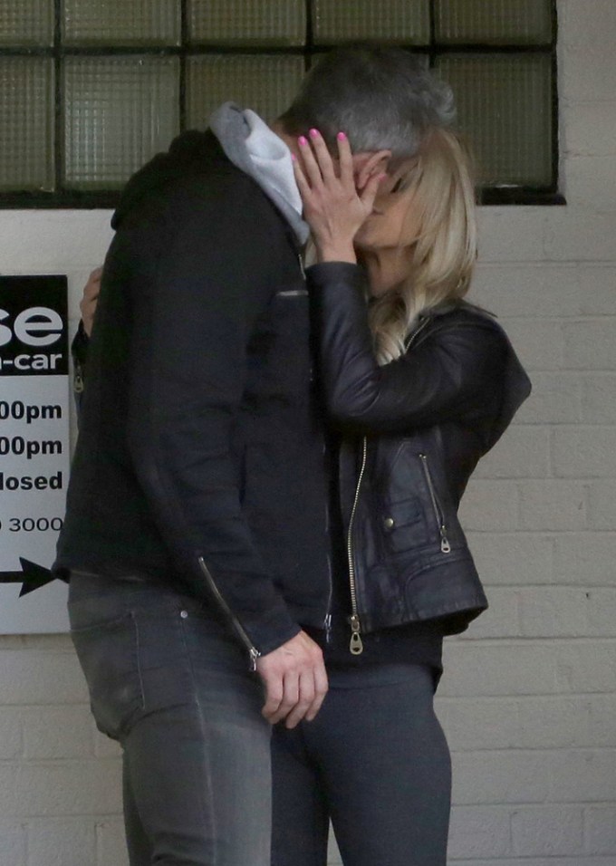 Christina El Moussa & Ant Anstead Kiss In London