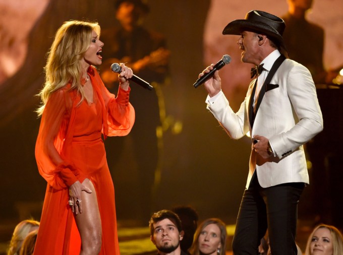 Faith Hill and Tim McGraw Perform Together