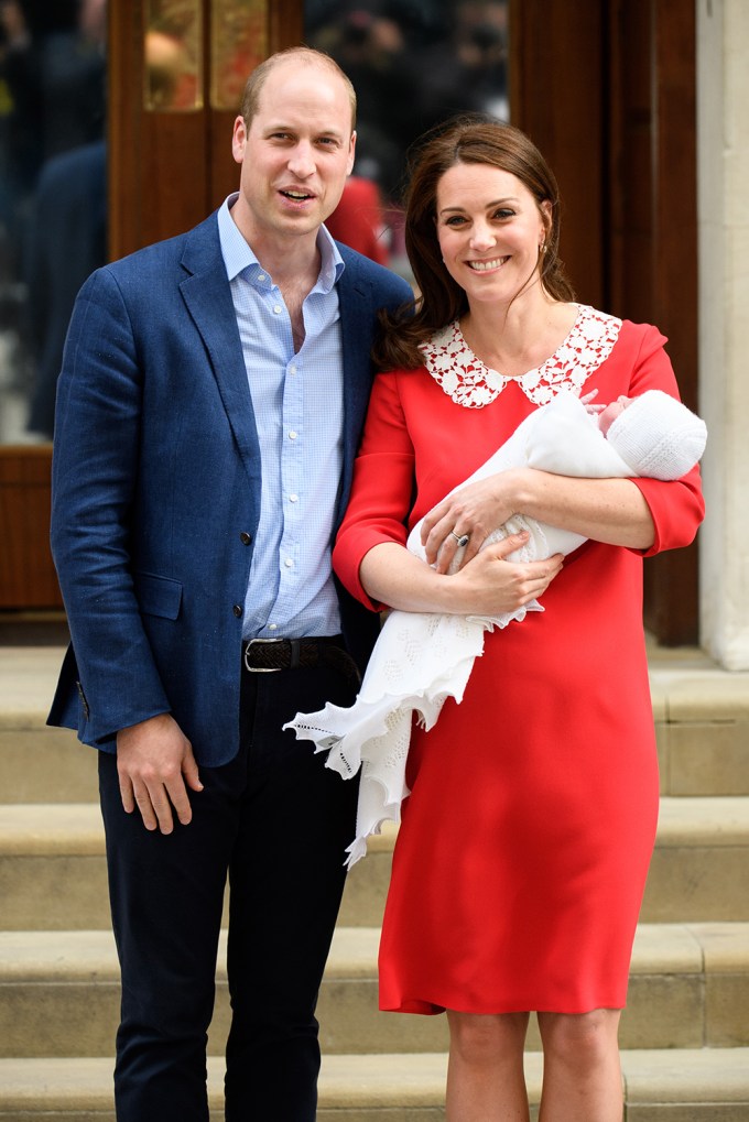 Catherine Duchess of Cambridge gives birth to her third child