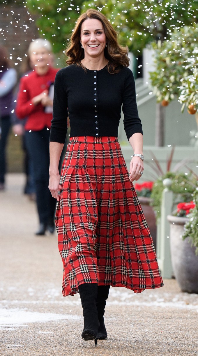 Duchess of Cambridge hosts a lunch for military personnel