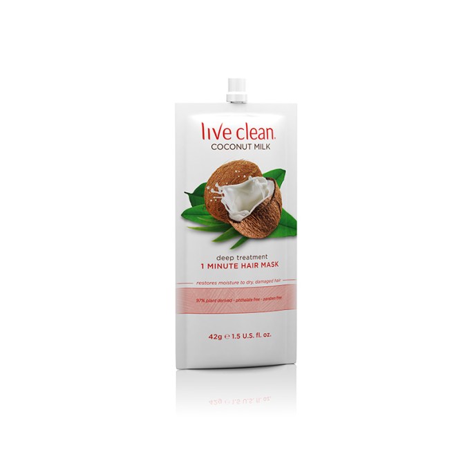 Live Clean Coconut Mask, $3.99