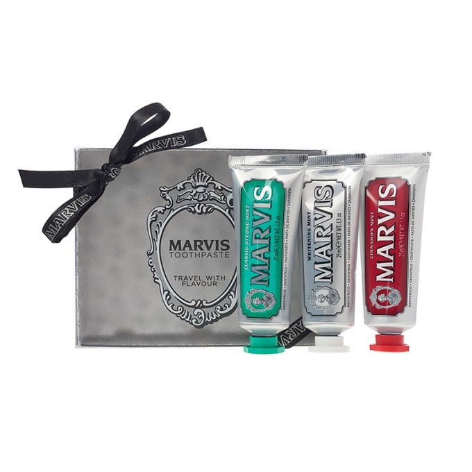 Marvis Travel Toothpaste Set