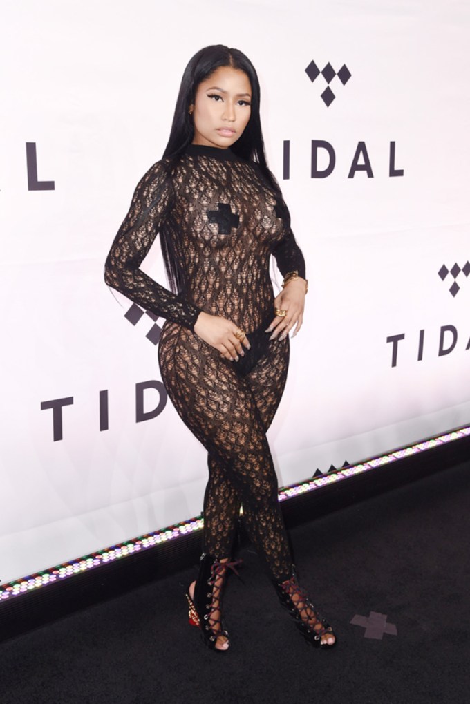 Nicki Minaj At Tidal’s Concert