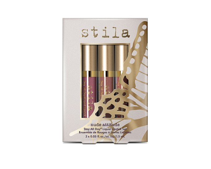 Stila Nude Attitude Stay All Day Liquid Lipstick Set ($20, Available at StilaCosmetics.com and Sephora)