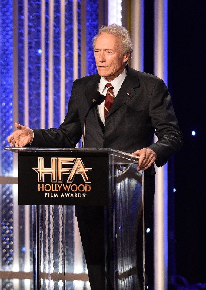 Clint Eastwood at the 2016 Hollywood Film Awards