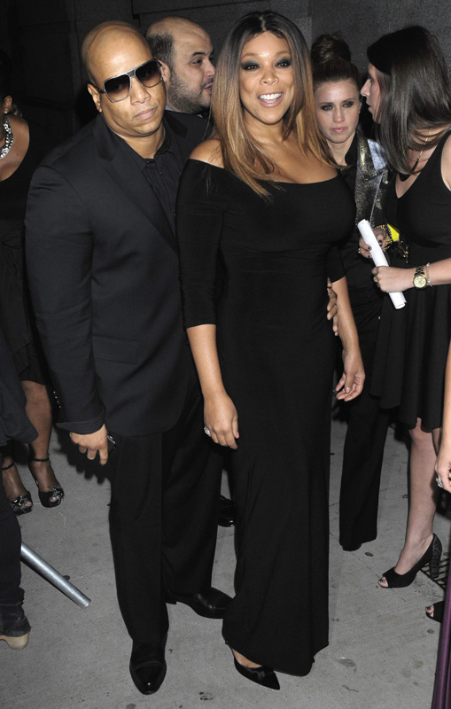 Wendy Williams & Kevin Hunter At The Angel Ball