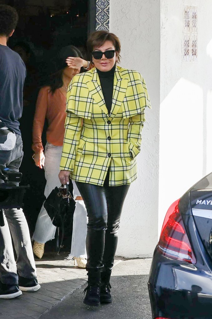 Stars Channelling Iconic ‘Clueless’ Look In Yellow Plaid Ensembles
