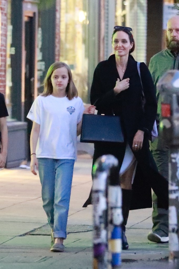 Angelina Jolie & Kids Go Shopping in Los Feliz