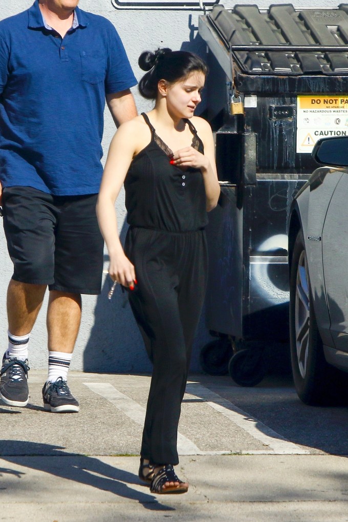 Ariel Winter Hits The Gym