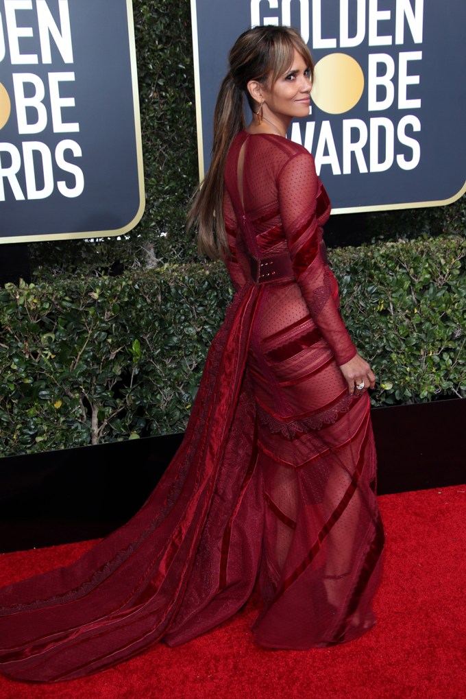 Stars Who Revealed Butts In Sheer Gowns At Golden Globes