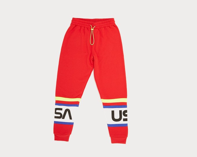 Forever 21 Cosmic Space Collection NASA Colorblock Joggers