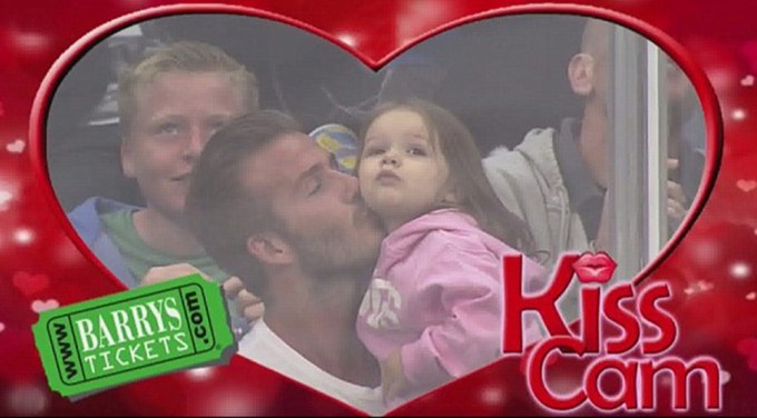 Celebs Caught Kissing On Jumbotrons At Sports Games — PICS