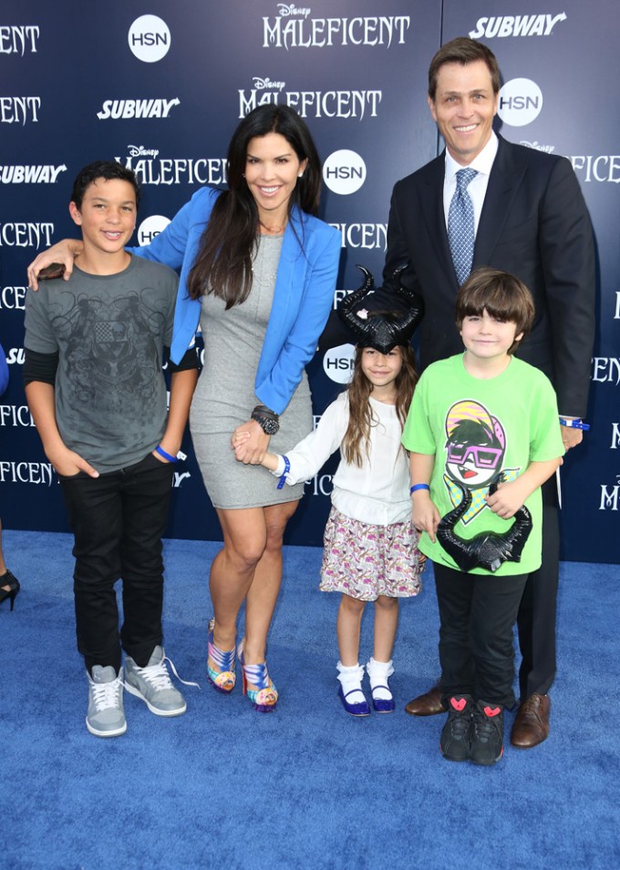 Lauren Sanchez and her family