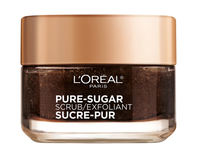 L’Oréal Paris Pure-Sugar Scrub: Resurface & Energize Kona Coffee Scrub, $12.99, Drugstores
