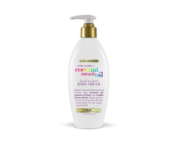 OGX Coconut Miracle Oil Hand-to-Heel Body Cream ($8.99) Walmart