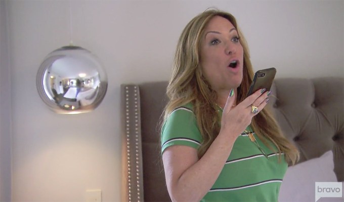 An intense moment on ‘Real Housewives Of New York’