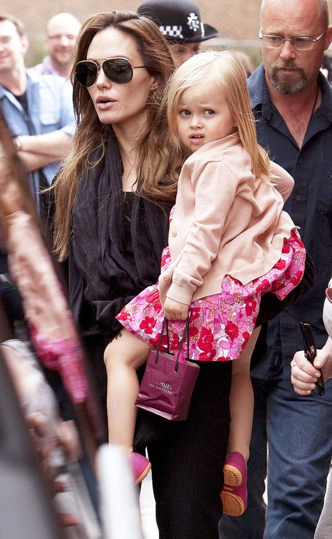 Angelina Jolie Carrying Vivienne