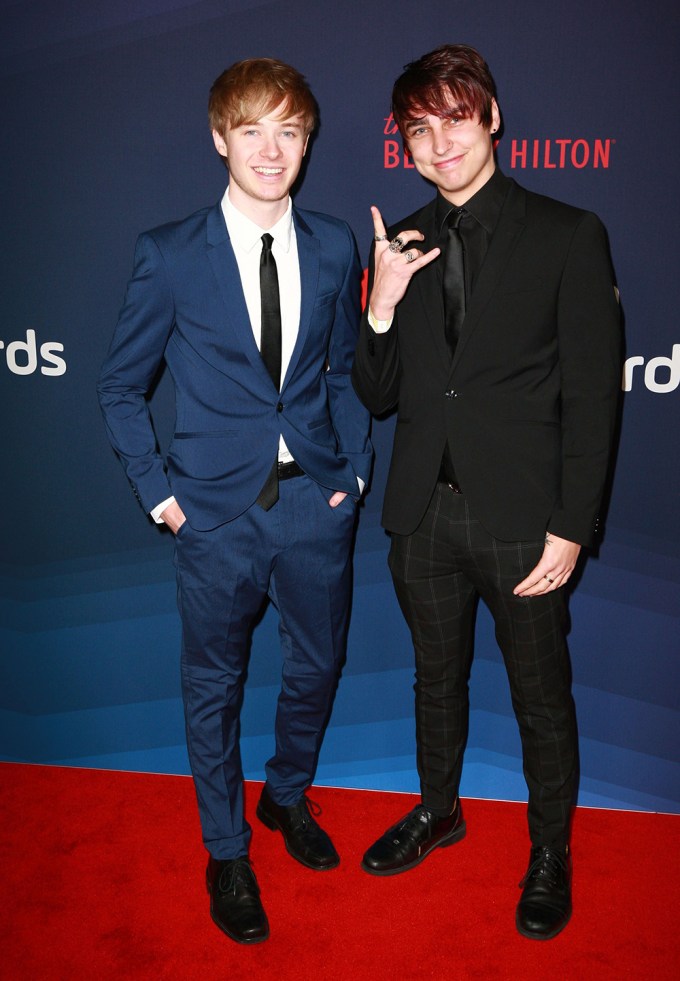 Sam & Colby At The Streamy Awards