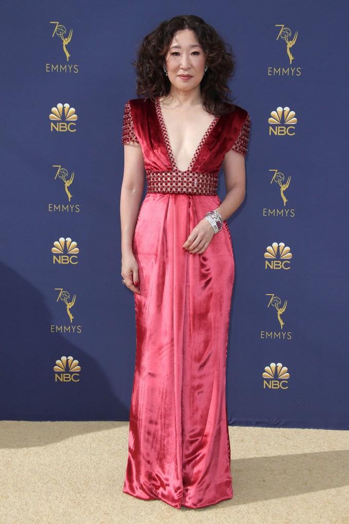 Sandra Oh At The Emmys
