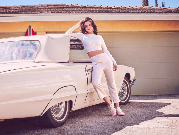 Selena Gomez shows off summer style for Puma