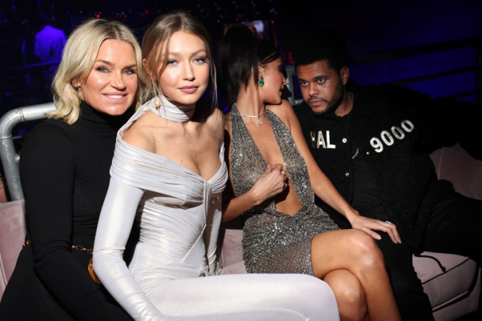Yolanda Hadid attends the 2018 Victoria’s Secret Fashion Show, after-party