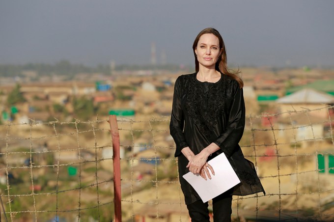 Rohingya Angelina Jolie, Cox’s Bazar, Bangladesh – 05 Feb 2019
