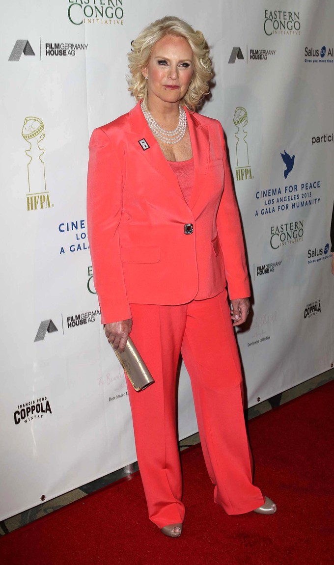 Cindy McCain at 2013 Cinema for Peace Gala